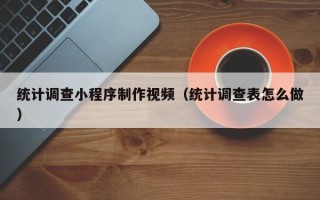 通化统计调查小程序制作视频（统计调查表怎么做）